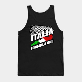 F1 Italia Ferrari 2023 Formula One Racing Car V2 Tank Top